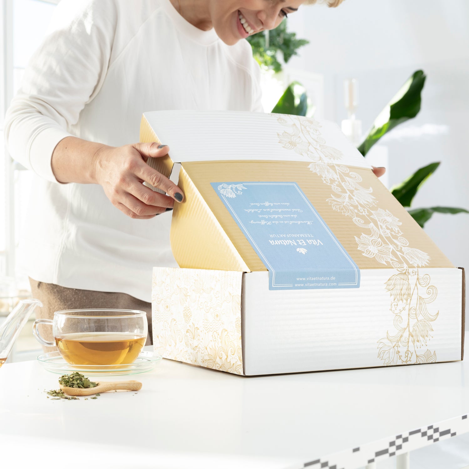 Zyklustee-Geschenkbox