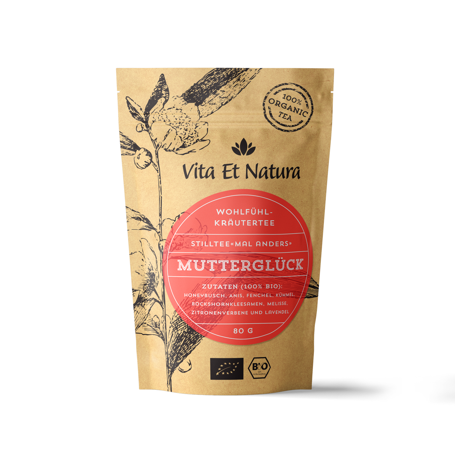 Köstlich schmeckend und bewährt: Unser Bio-Stilltee Mutterglück beinhaltet traditionelle Kräuter wie Bockshornklee, die die Milchbildung in der Stillzeit unterstützen.