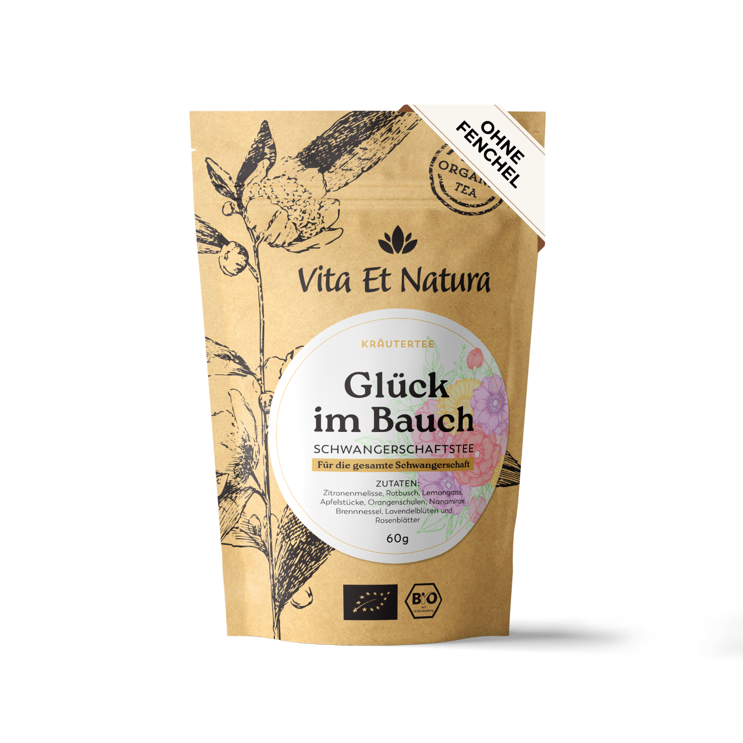 Glück im Bauch - Schwangerschaftstee ohne Fenchel
