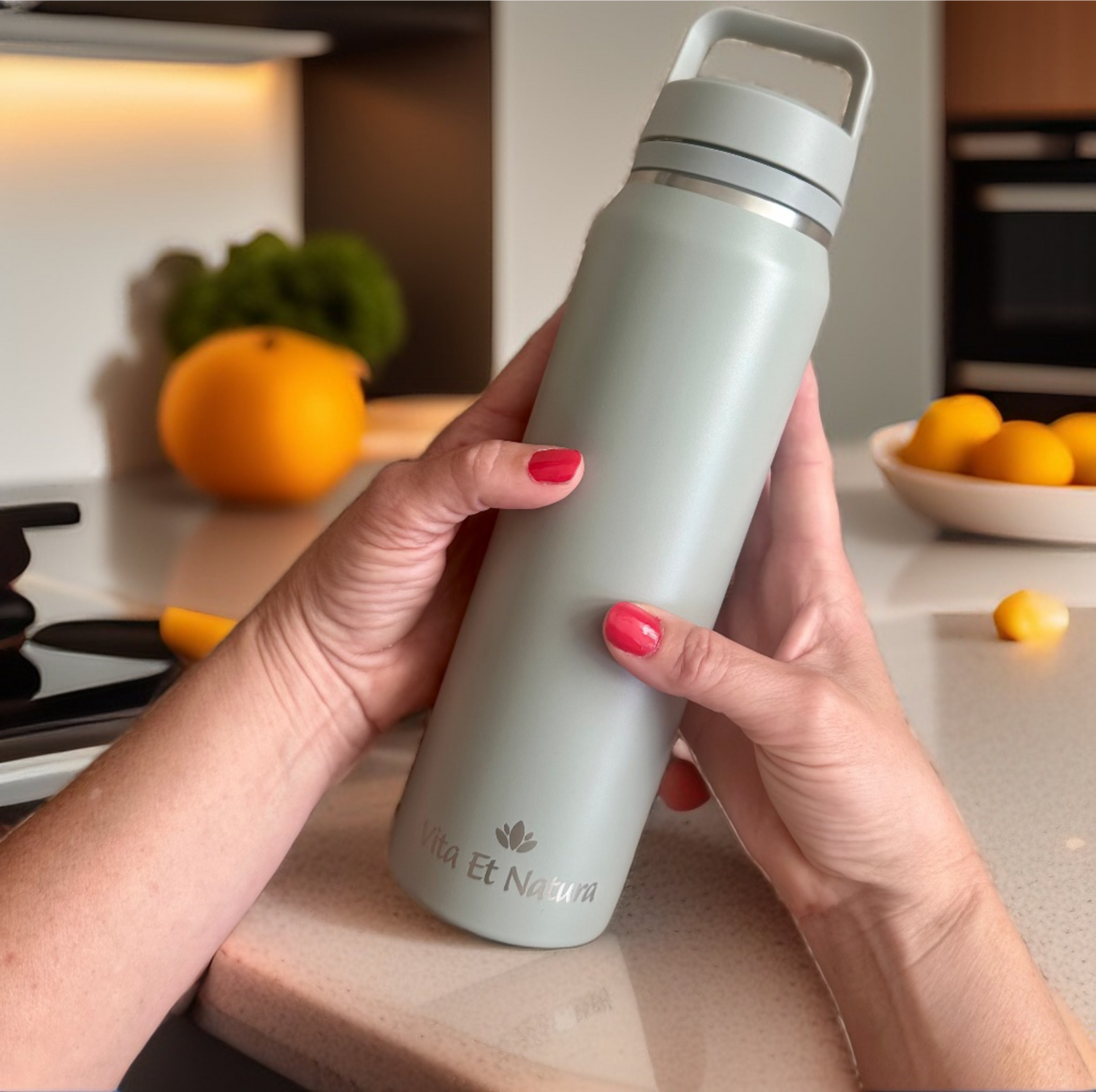 Thermosflasche (700 ml) mit Teefilter