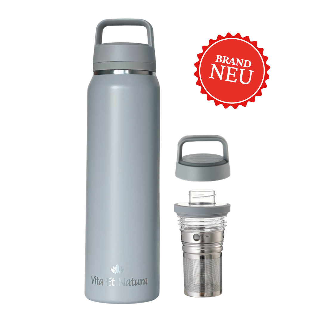 Thermosflasche (700 ml) mit Teefilter