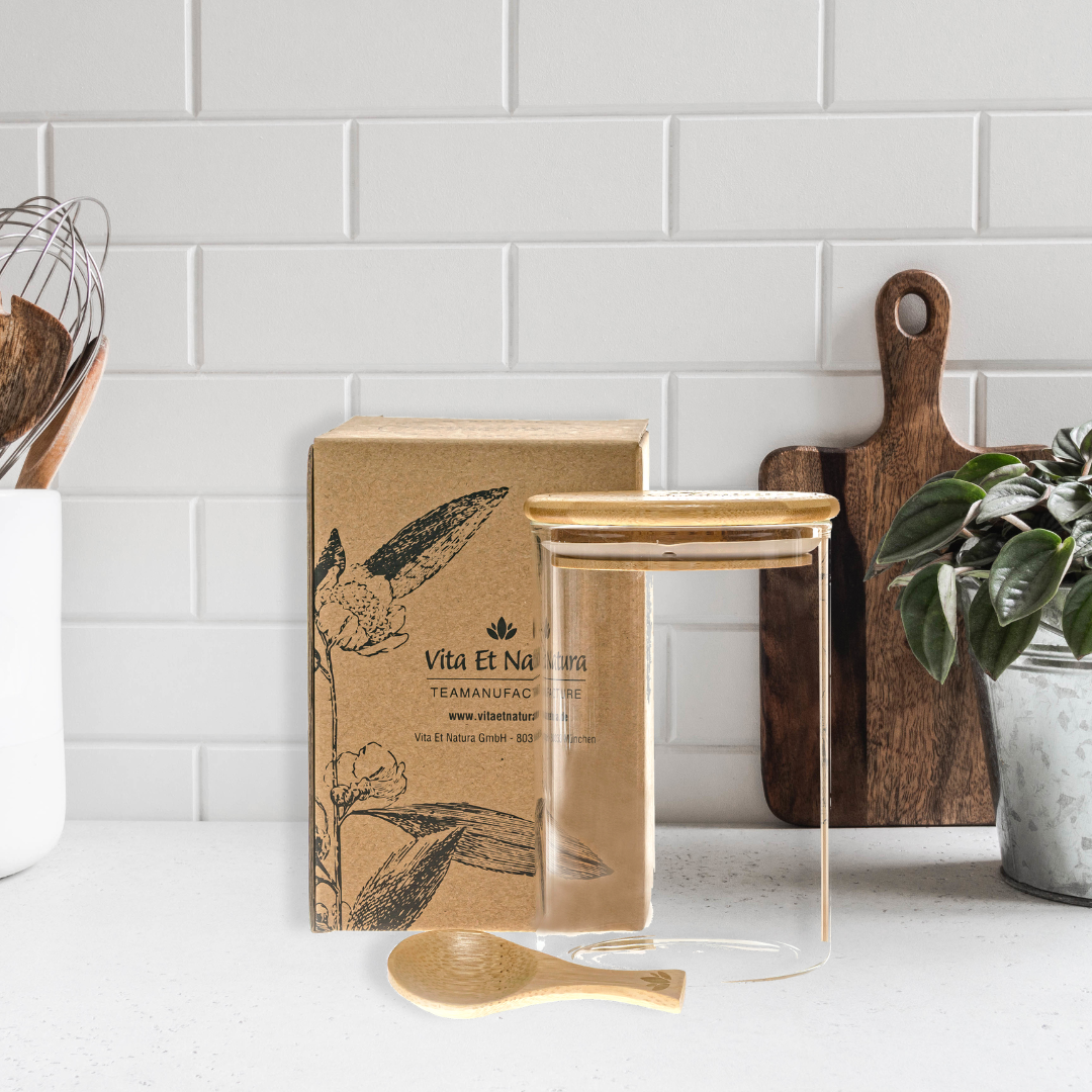 Vorratsglas mit Dosierlöffel