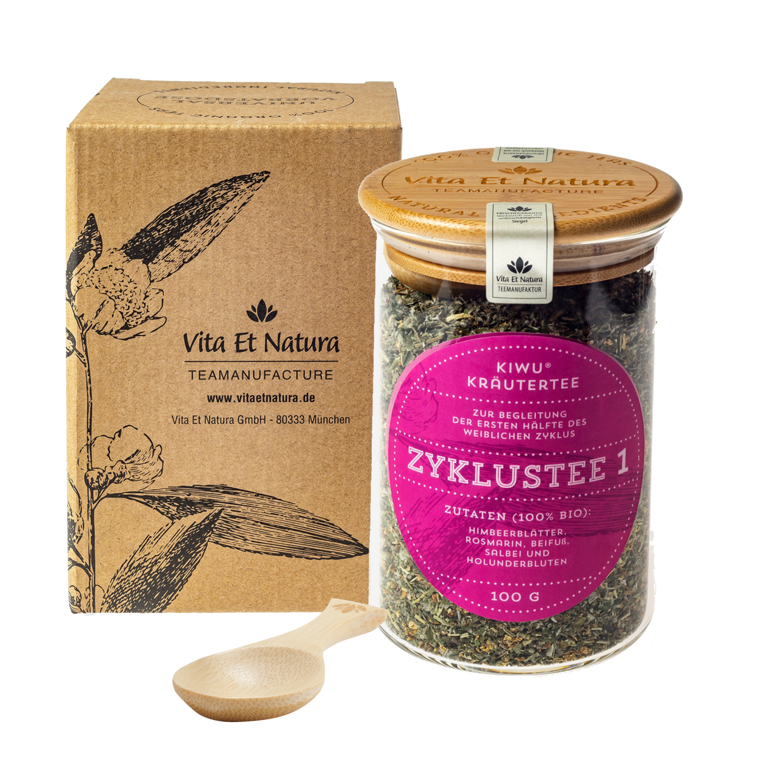 BIO Zyklustee 1 im Vorratsglas