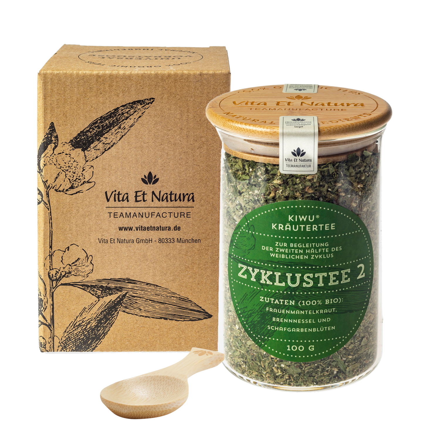 BIO Zyklustee 2 im Vorratsglas