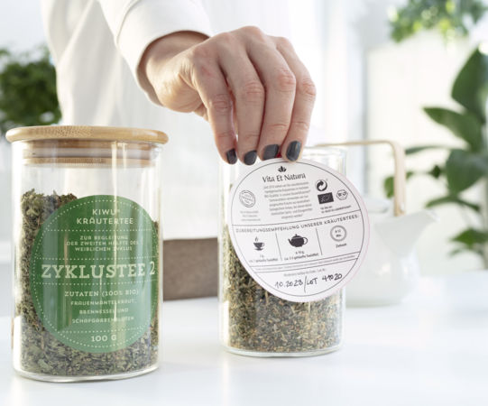 BIO Zyklustee 2 im Vorratsglas