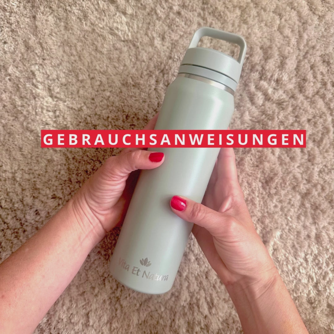 Thermosflasche (700 ml) mit Teefilter