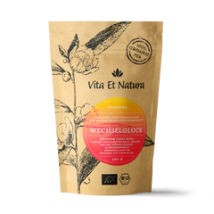 100% Bio Kräutertee mit hochdosiertem Rotklee und weiteren Frauenkräutern - Zur Hitzewallungen und Menopause - Die Alternative zum Kaffee für dein Energie Kick jeden Morgen