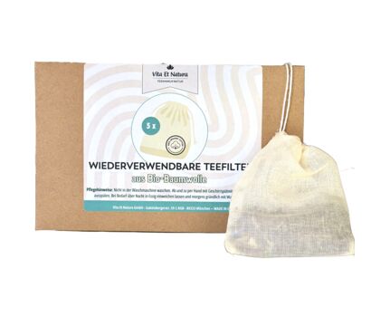 Wiederverwendbare Teefilter